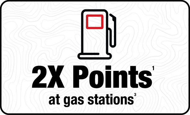 2X points at gas stations