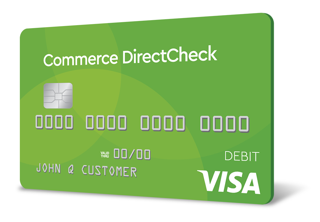 Commerce Bank DirectCheck Card