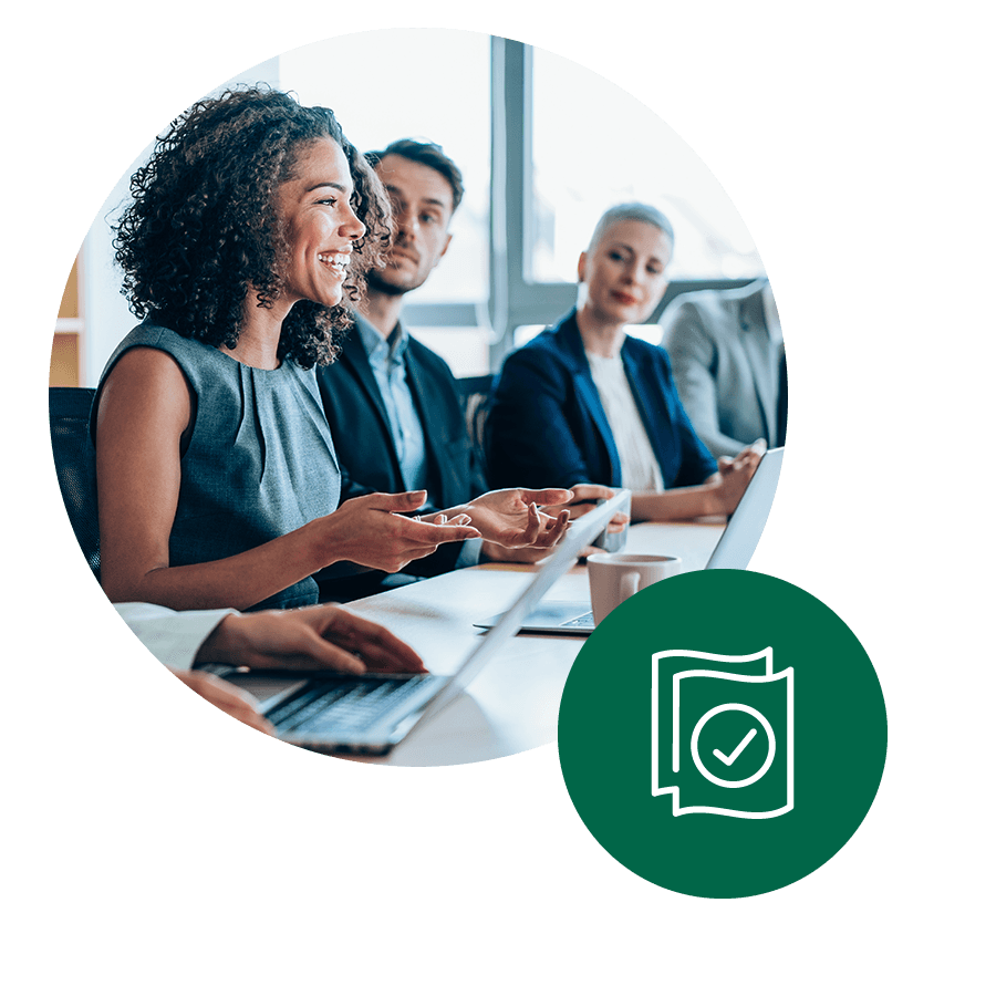 Business meeting to discuss SBA loans