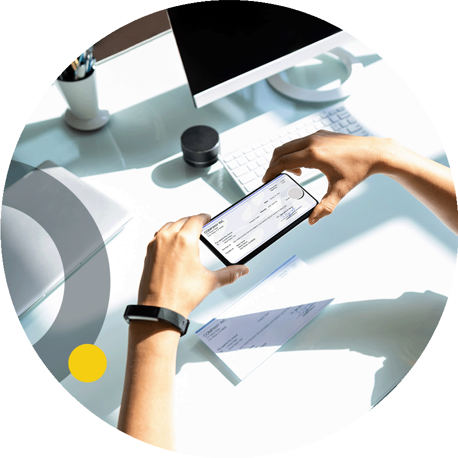 Mobile check deposit
