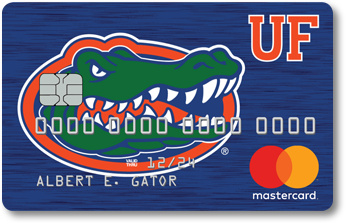 Sample Florida Gators Mastercard