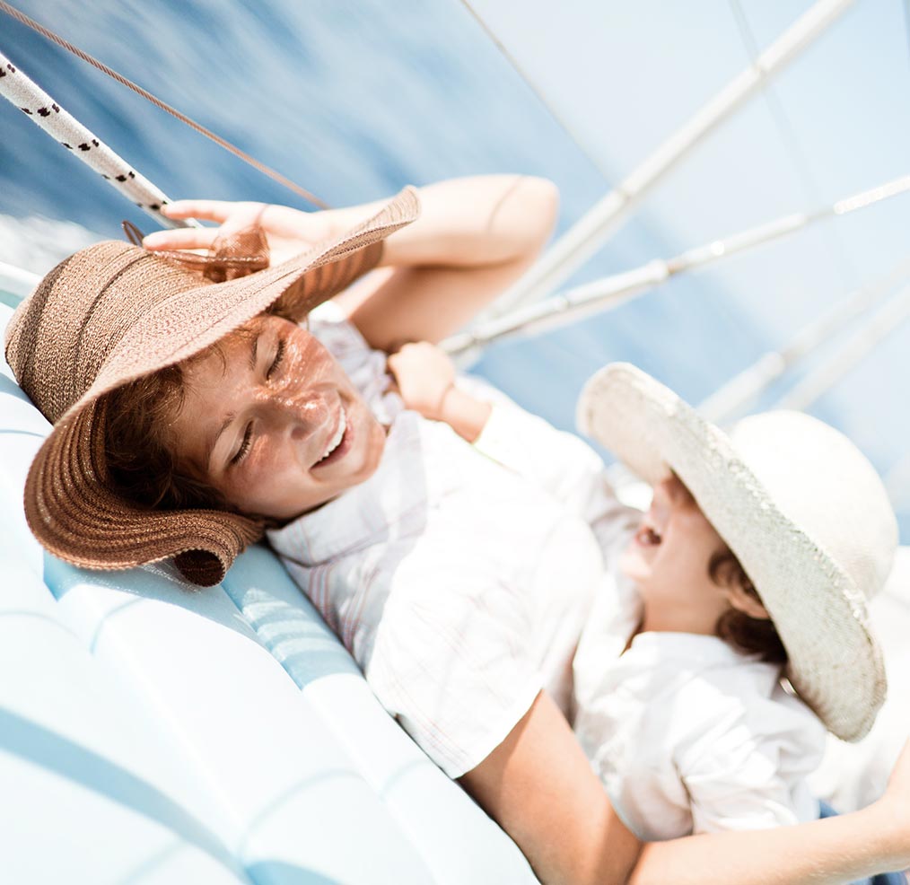 Grandparents enjoying the outdoors with their grand-daughter.